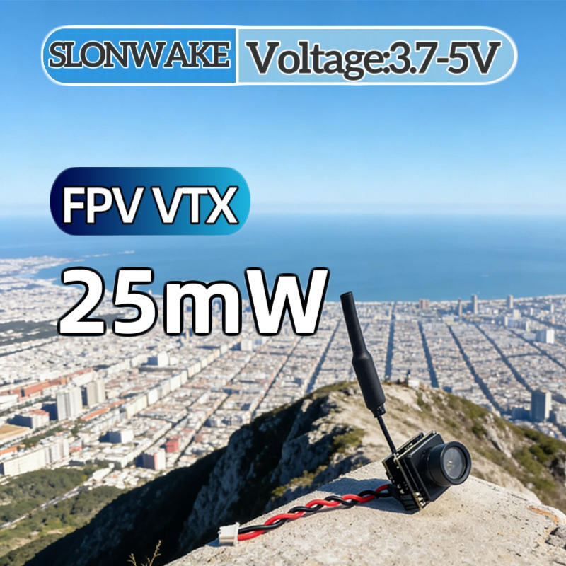 Drone Rc Toy - SLONWAKE FPV 25mW vermogenssimulatie VTX geïntegreerde