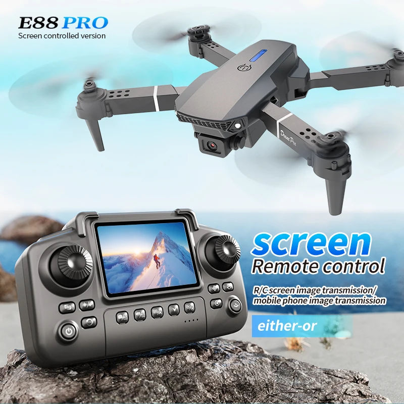 Professionele E88 PRO Drone me - Drone E88 Rc Quadcopter recensie en prijs