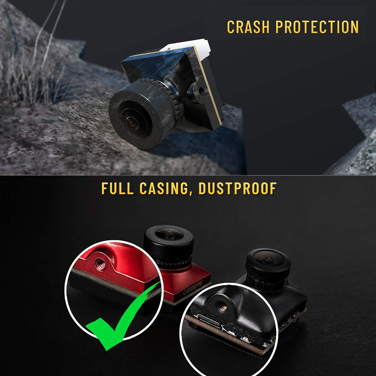 CADDX Micro FPV-camera Ratel 2 - Drone Ae Rc recensie en prijs