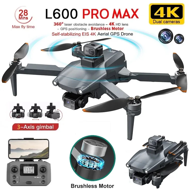 L600 PRO MAX GPS Drone Profess - Drone Ae Rc recensie en prijs
