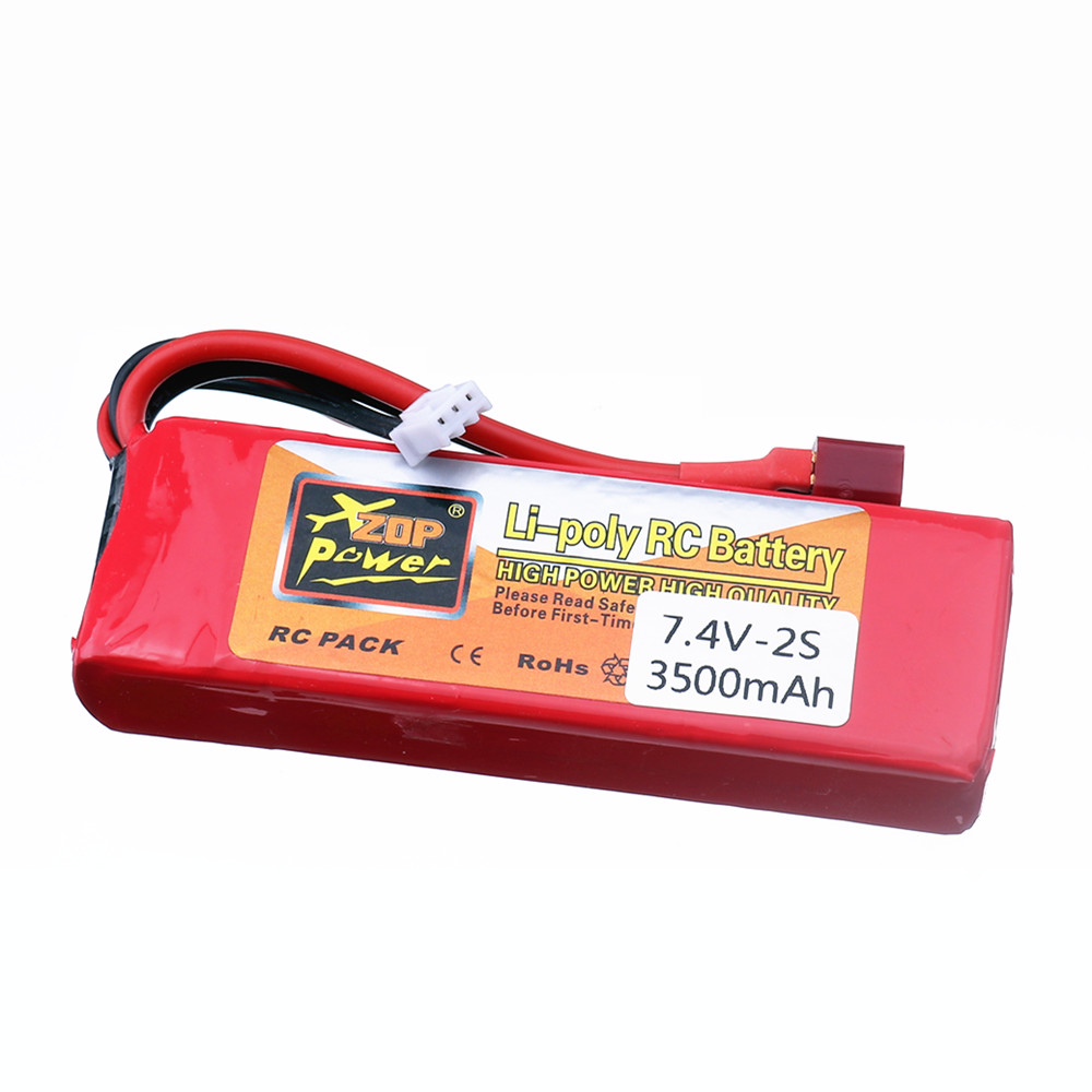 Lipo Batterij 2S 7.4V 3500Mah  - Drone Rc Leading recensie en prijs