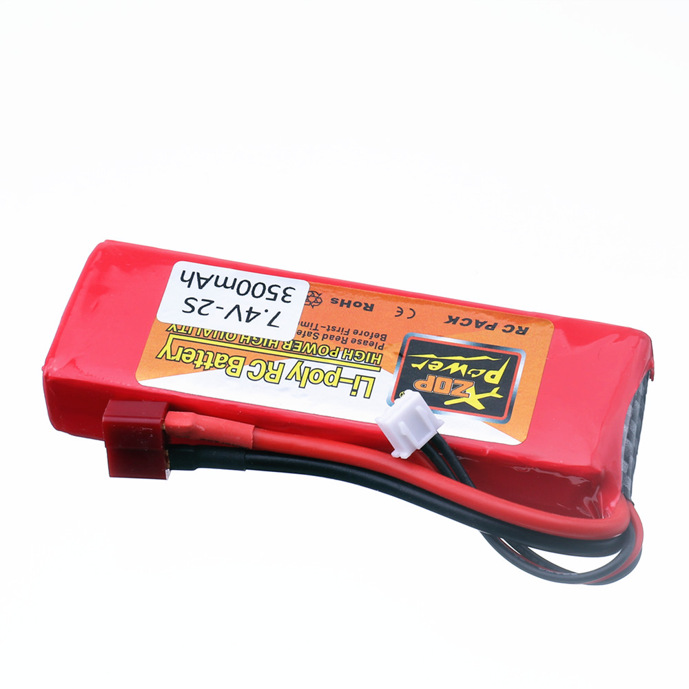 Lipo Batterij 2S 7.4V 3500Mah  - Drone Rc Leading recensie en prijs